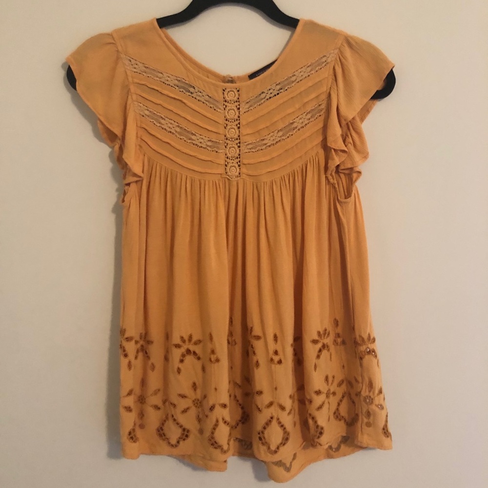 ✨American Eagle Yellow Blouse